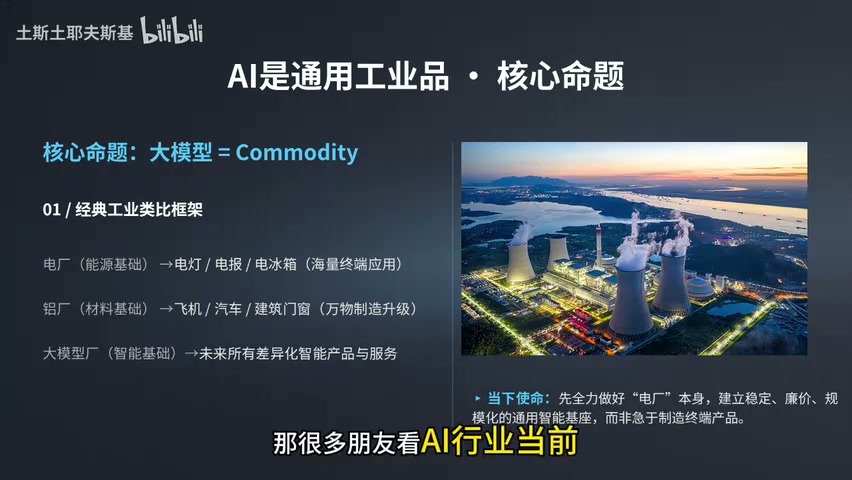 核心命题:大模型正在成为可批量复制的通用工业品
