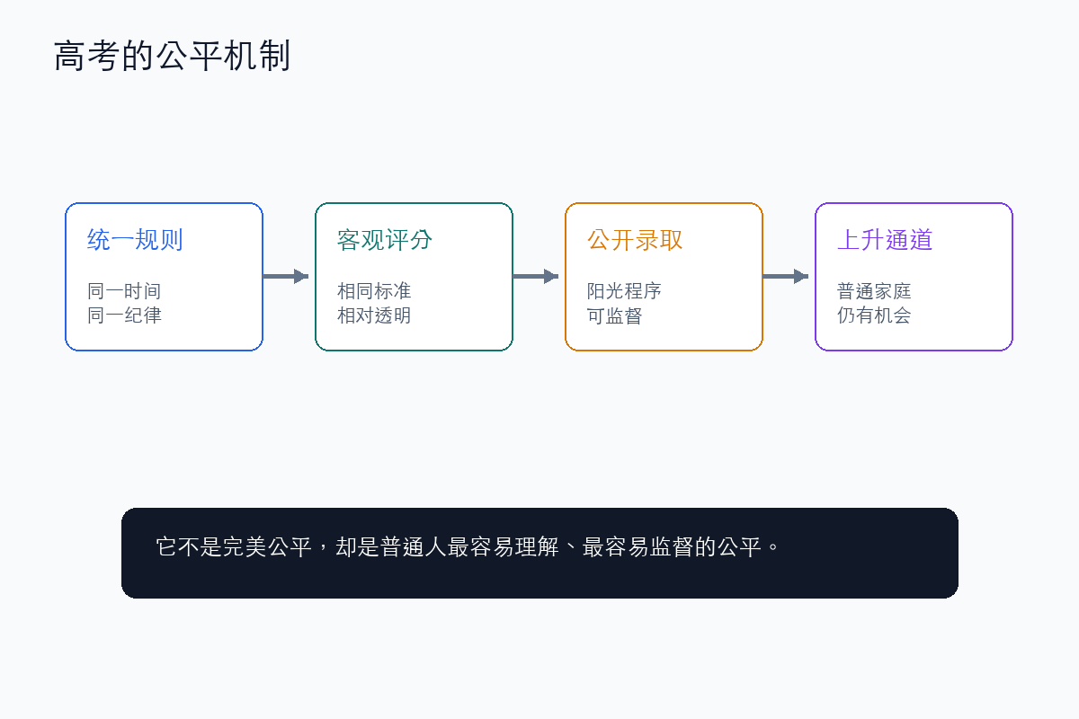 高考的公平机制