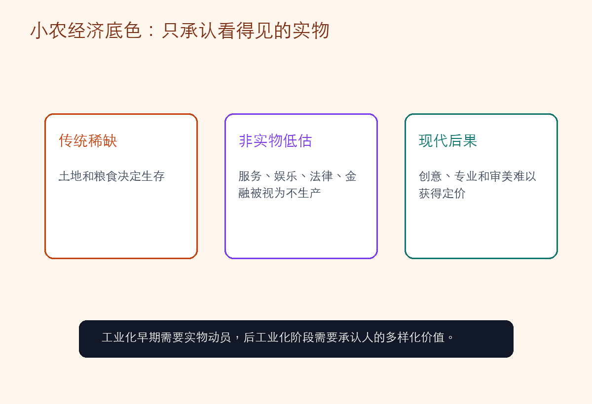 小农经济底色与服务业低估