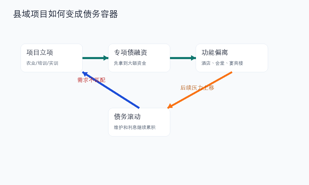 县域项目如何变成债务容器