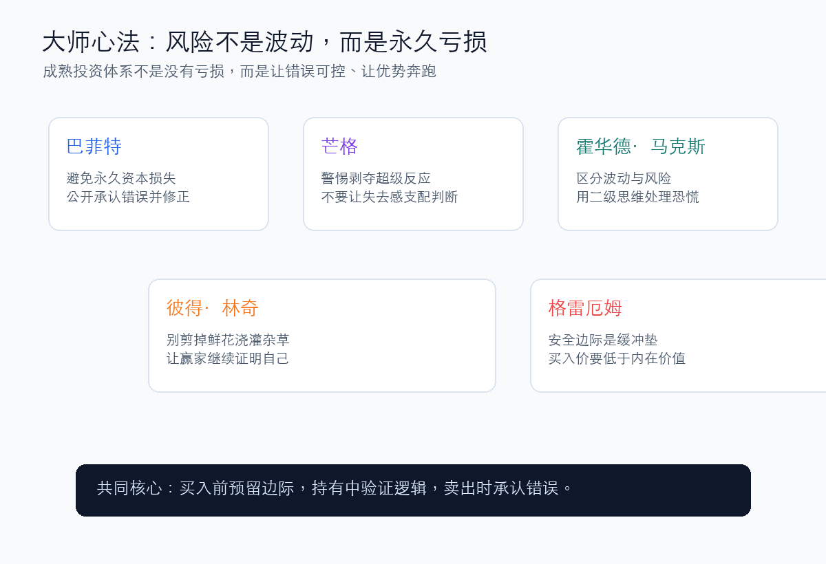大师投资纪律与损失厌恶