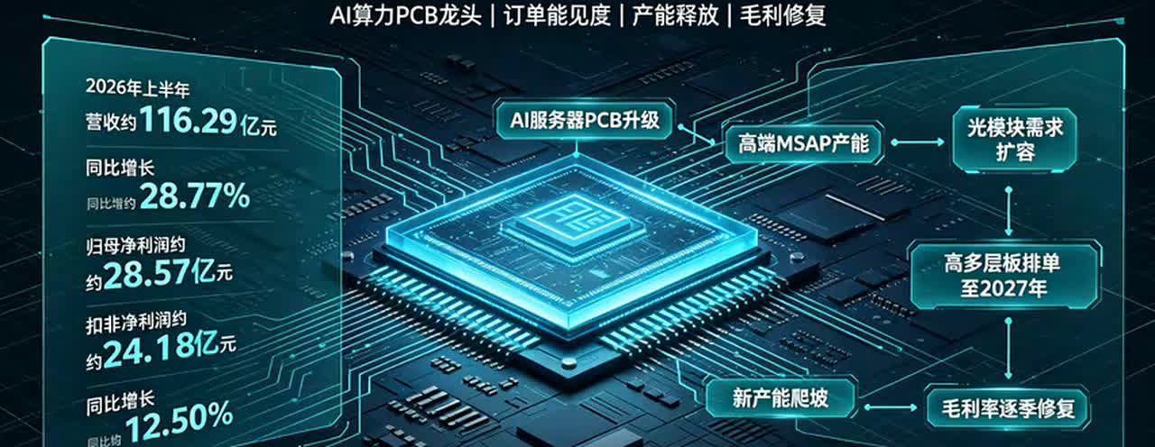 胜宏科技 AI 算力 PCB 的增长驱动与利润修复路径