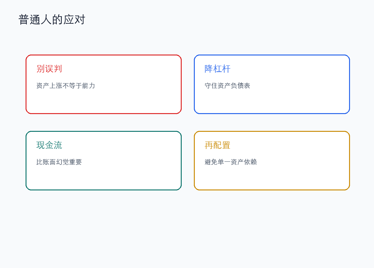 普通人该看懂什么:不要把财富幻觉当真实能力