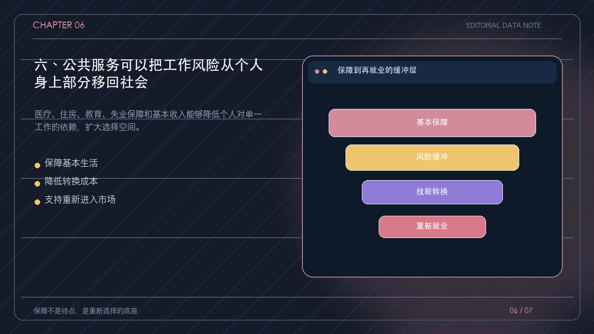 公共服务如何托住工作转换期的收入与尊严